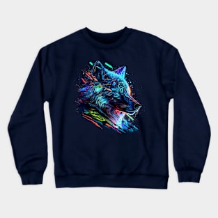 Arctic Wolf - Splosion Series Crewneck Sweatshirt